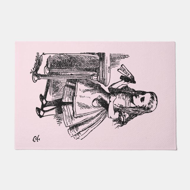 Tapete Beba-me (Aventuras de Alice no País das Maravilhas (Frente)