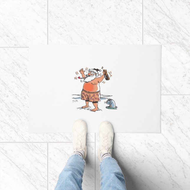 Tapete Bebados com porta do selo (Interior)