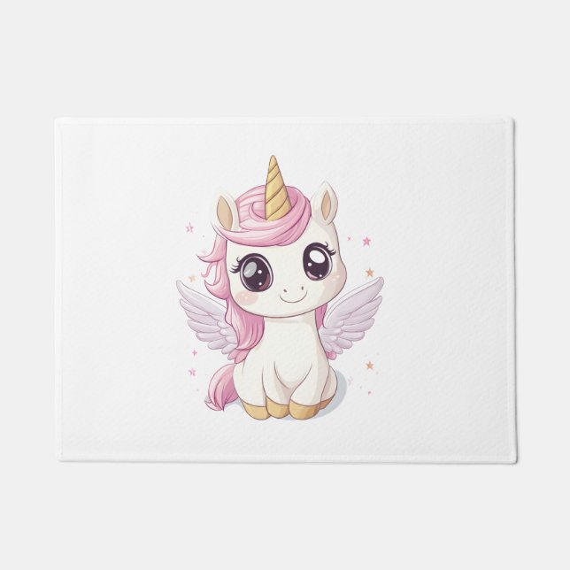 Tapete Bebê Unicórnio Kawaii (1) (Frente)