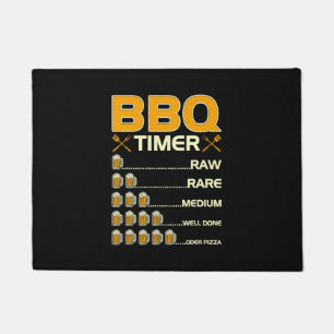 Tapete BEBENDO de Cerveja de Grelha do Timer do churrasco