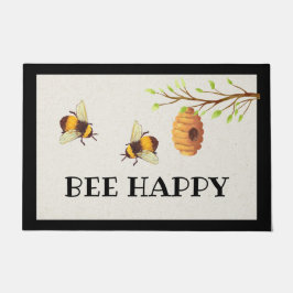 Tapete Bee Happy Door Mat