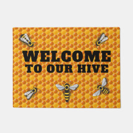 Tapete Bee Hive Honeycomb Modelo