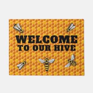Tapete Bee Hive Honeycomb Modelo