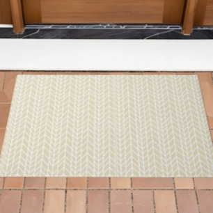 Tapete Beige Linen Tradicional Arenque Moderno