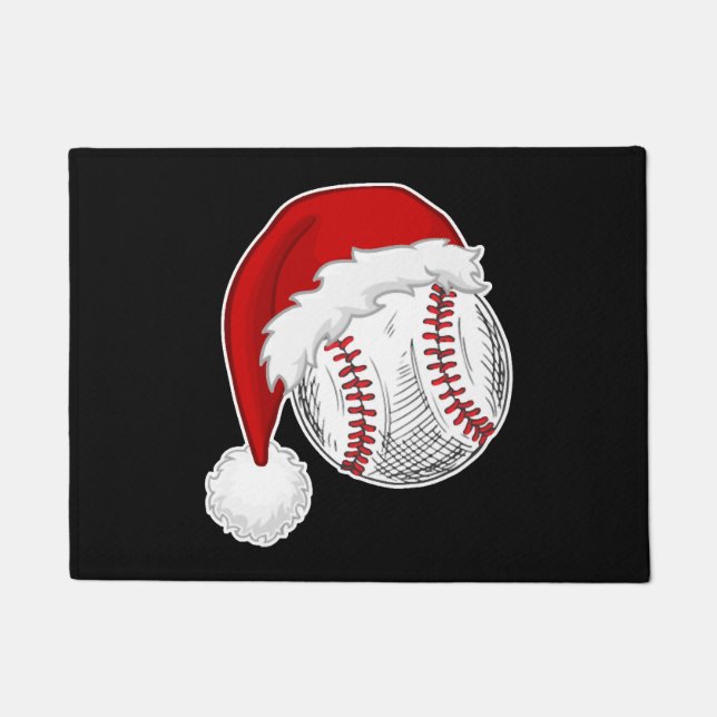 Tapete Beisebol, amantes do Softball - Chapéu do Papai No (Frente)