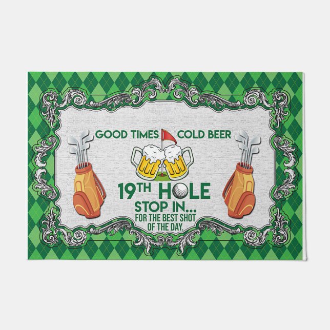 Tapete Bela Fria Frio, Mata Engraçada, Golfe (Frente)