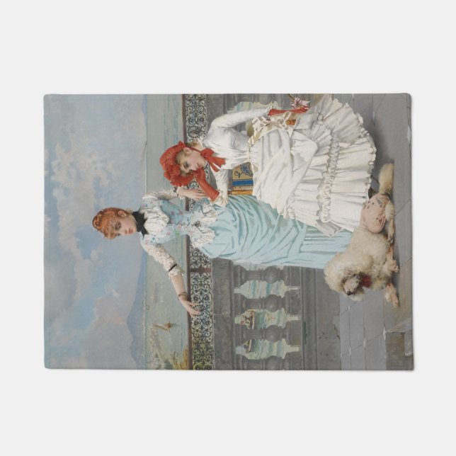 Tapete Belas napolitanas (Jovens Italianas Elegantes) (Frente)