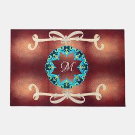 Tapete Belo Arco vitoriano colado com monograma