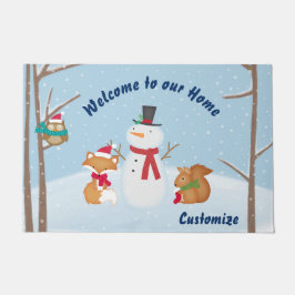 Tapete Bem-Vindo À Floresta