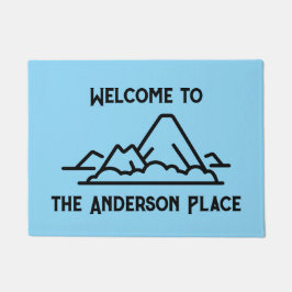 Tapete Bem-vindo à Ilha da Família