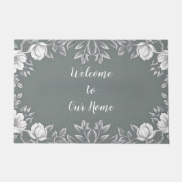 Tapete Bem-vindo à nossa porta
