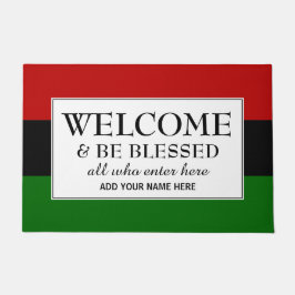 Tapete BEM-VINDO A SER ABORDADO Pan-Africano