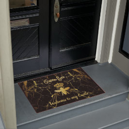 Tapete Bem-vindo ao meu Castelo QUEEN BEE Marble Rug