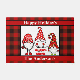Tapete Bem-vindo ao nosso Gnomo