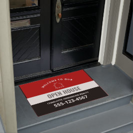 Tapete Bem-vindo ao nosso personalizado Open House