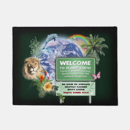 Tapete Bem-vindo ao Planeta Terra