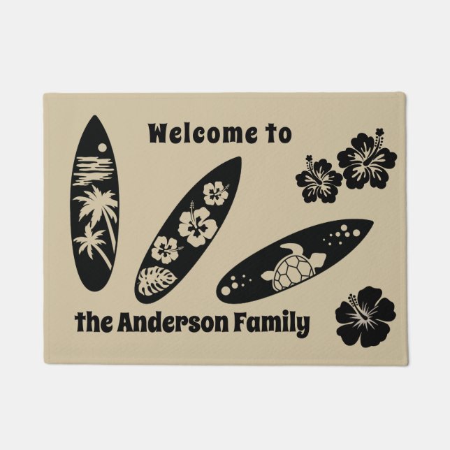 Tapete Bem-vindo aos Conselhos da família (Frente)