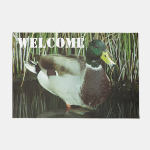 Tapete Bem-vindo, Mallard Duck Photo Lake Wildlife