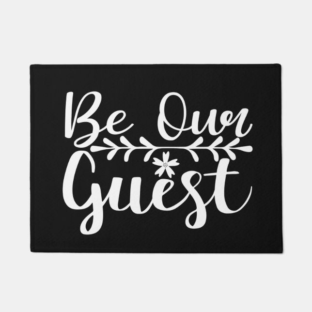 Tapete Bem-vindo, Mat BE, NOSSO CONVIDADO (Frente)