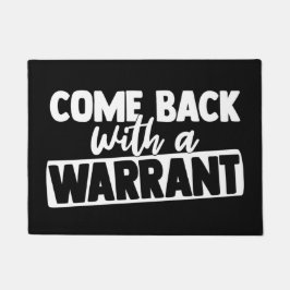 Tapete Bem-vindo, Mat... VOLTA com um MANDADO