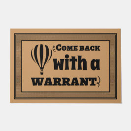 Tapete Bem-vindo, Mat... VOLTA com um MANDADO