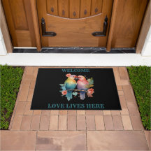 Bem-vindo. O Amor Vive Aqui. Pássaros do Amor