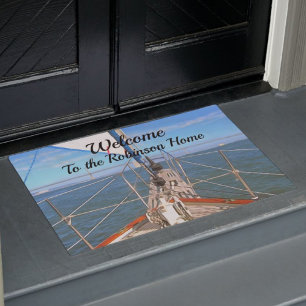 Tapete Bem-vindo San Francisco Sailing 0869