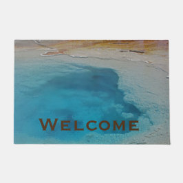 Tapete Bem-vindo Yellowstone Blue Water Photo National Pa