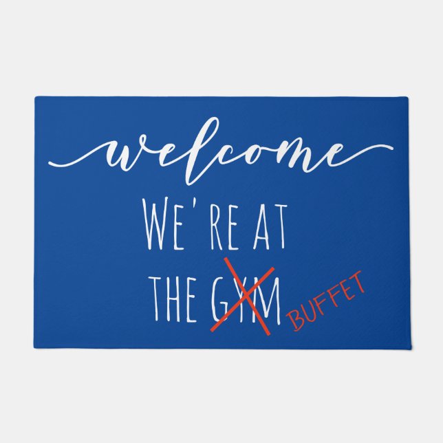 Tapete Bem-vindos Engraçado Estamos no Cruise Buffett (Frente)