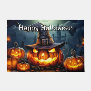 Tapete Bem-vindos - Louco e Brilhante Pumpkins Nefariado