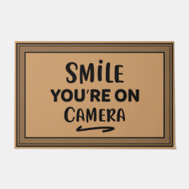 Tapete Bem-vindos, sorriso de porta, você está em cor de 