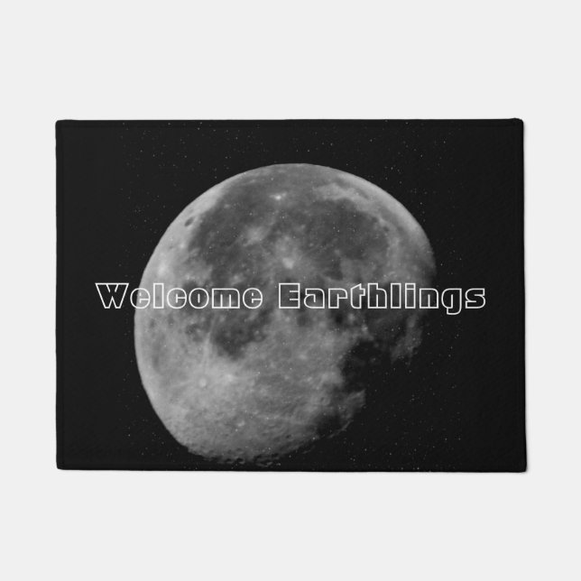 Tapete Bem-vindos Terthlings Moon Doormat (Frente)