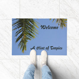 Tapete Bem-vindos, uma dica dos trópicos