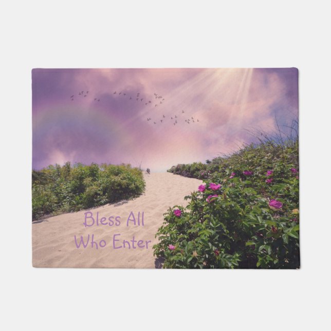 Tapete Bênção de boas-vindas à praia (Frente)