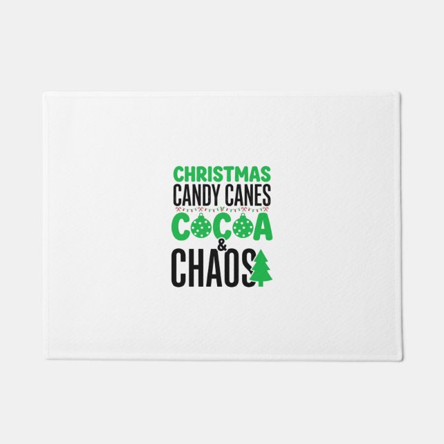 Tapete Bengalas de Natal Cacau Caos Design (Frente)