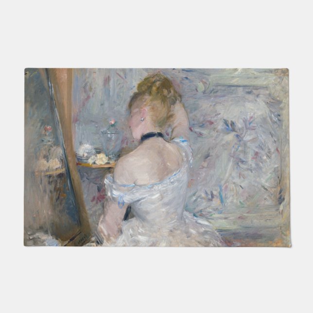 Tapete Berthe Morisot - Mulher na sua Toilette (Frente)