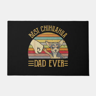 Tapete Best Chihuahua Dad Ever Retro Vintage Sunset