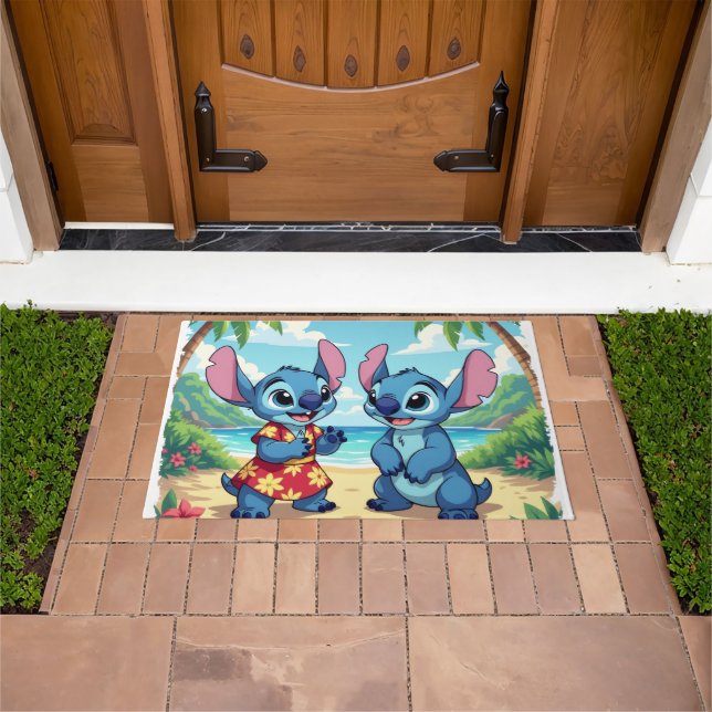 Tapete Beste Freunde fürs Leben – Lilo & Stitch   (Ar livre)