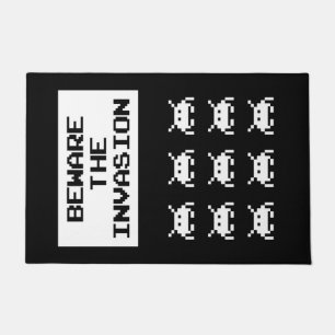 Tapete Beware of the invasion, geek design