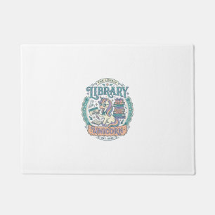 Tapete Biblioteca de Unicórnio Camiseta Gráfica Caprichos