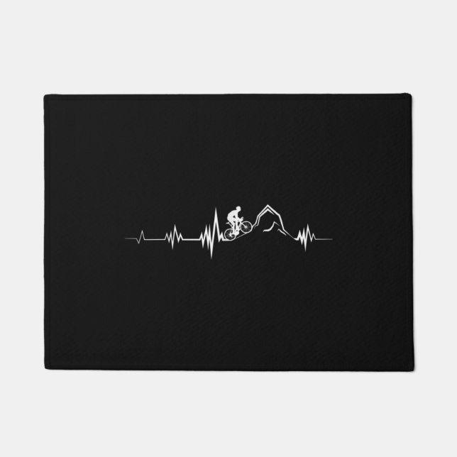 Tapete Bicicleta Montanha Bicicleta de Bicicleta de Bicic (Frente)