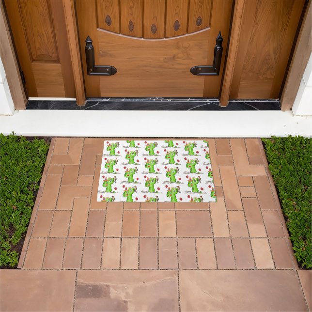 Tapete Bird Cactus Door Mat (Ar livre)