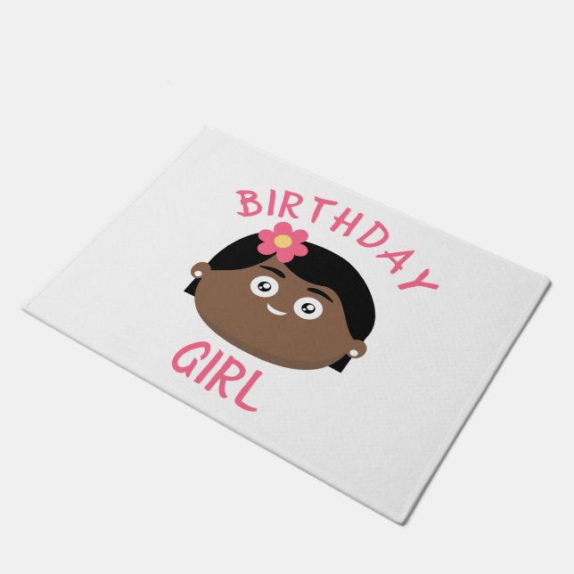 Tapete Birthday Girl (Inclinado)
