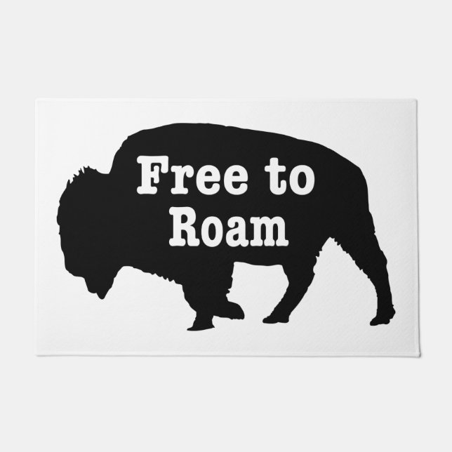 Tapete Bison Free To Roam (Frente)