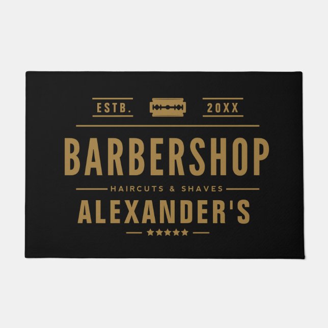 Tapete Black and Tan Modern (Frente)