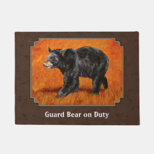 Tapete Black Bear Autumn Earth Brown