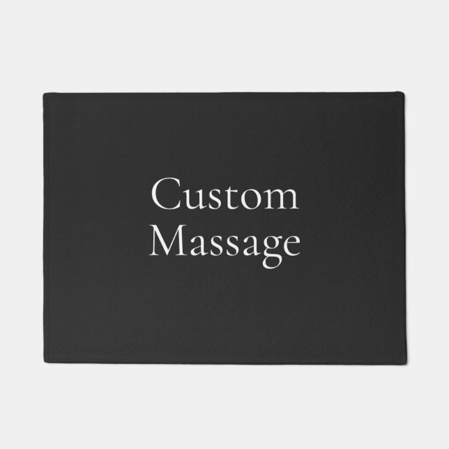 Tapete Black Custom Massage Modern Simn (Frente)