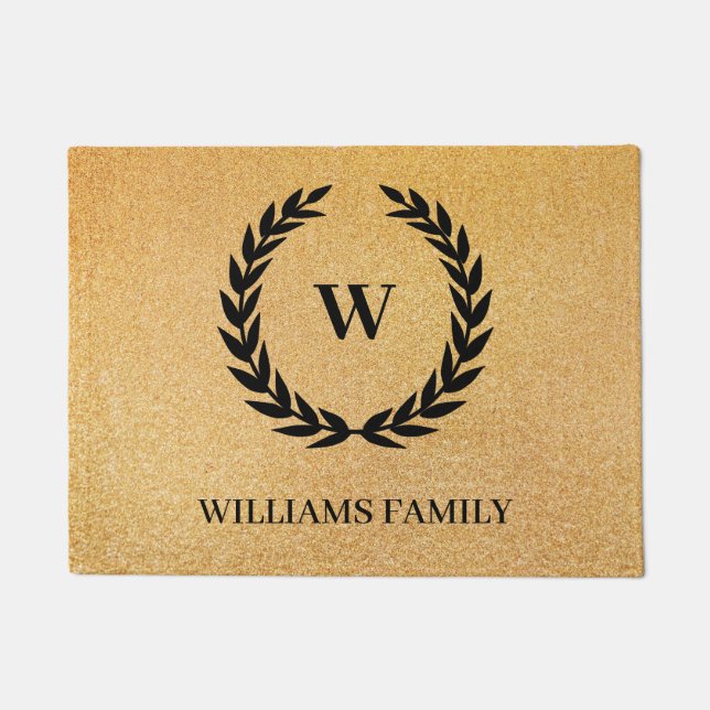 Tapete Black Laurel Wreath (Frente)