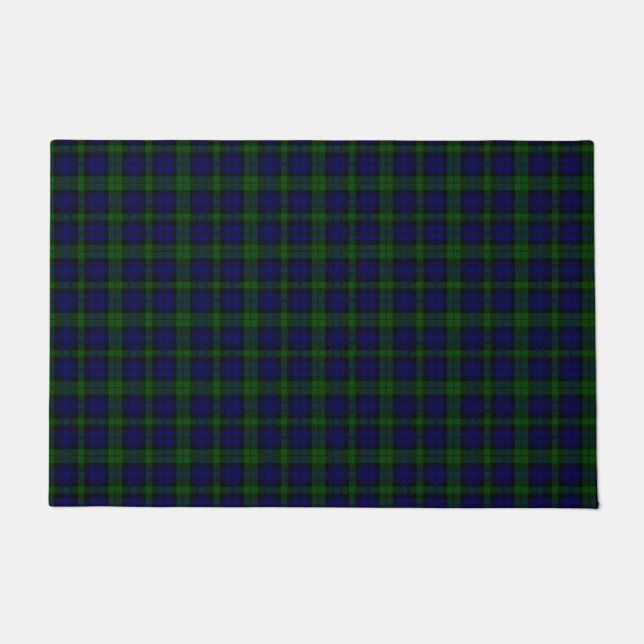 Tapete Black Watch Tartan Blue Green Xadrez (Frente)
