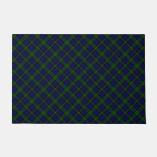 Tapete Black Watch Tartan Blue Green Xadrez